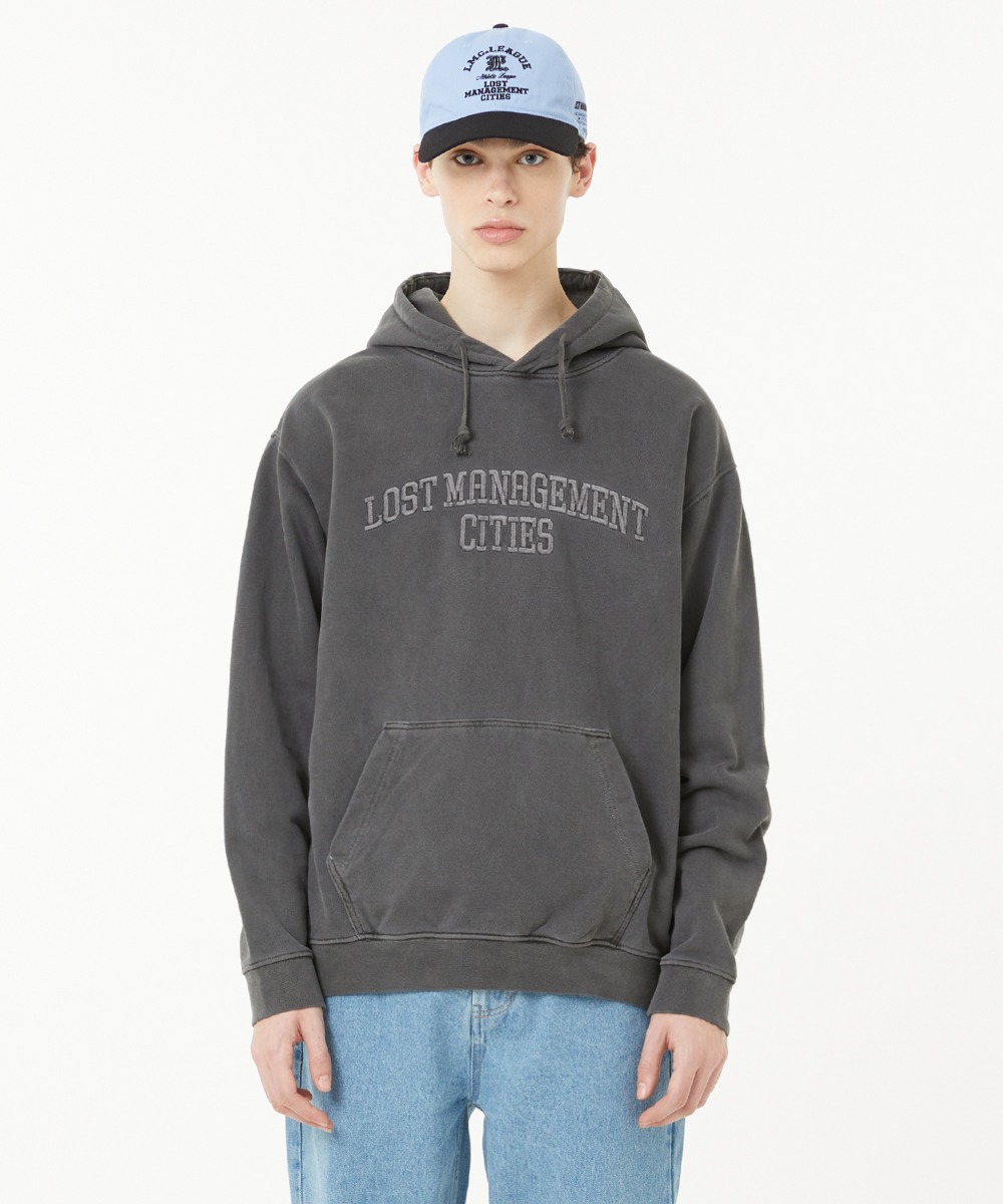 OVERDYED ARCH FN HOODIE black